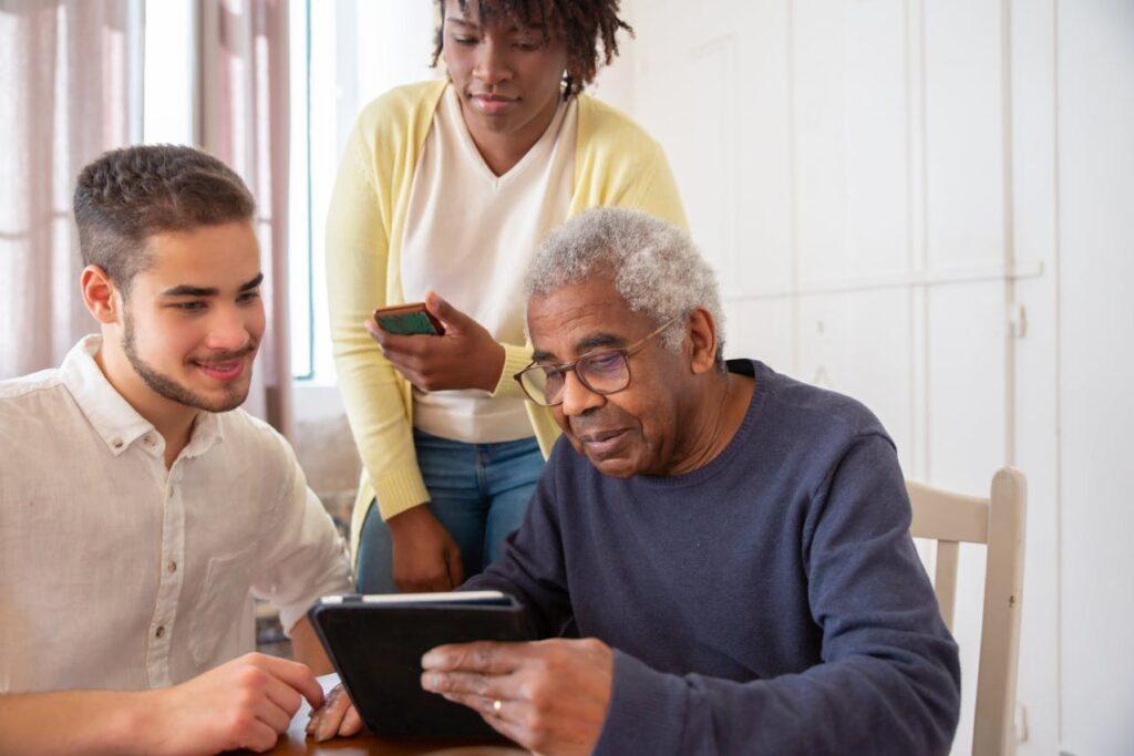 Aide à domicile pour parent âgé